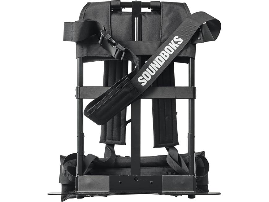 Small Rig Sound Backpack SOUNDBOKS Backpack Carrier for SOUNDBOKS speakers at Crutchfield