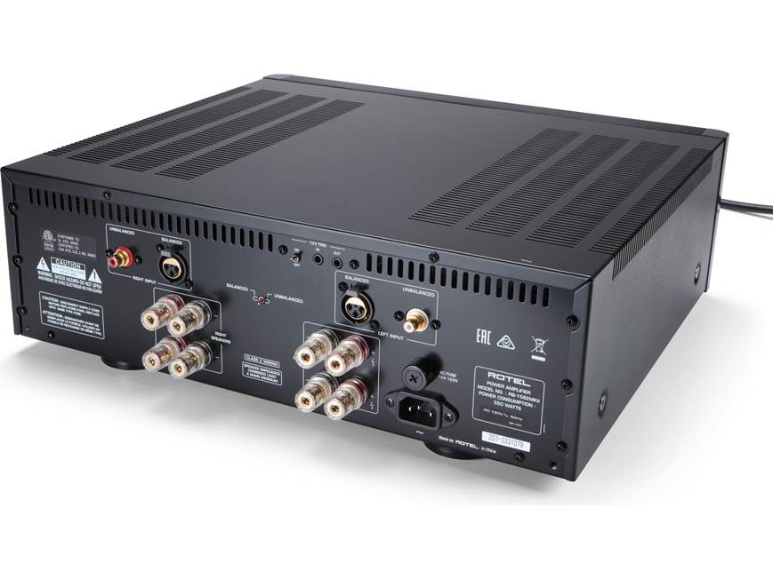 Rotel RB-1582 MkII (Black) Stereo power amplifier (Black) at