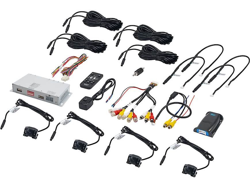 Echomaster EMUBCAMKIT Universal under-body camera kit with four