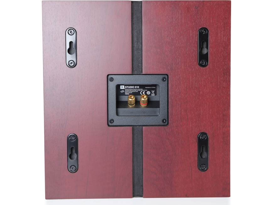JBL Studio 610 (Wood) On-wall surround speakers (Wood) at Crutchfield