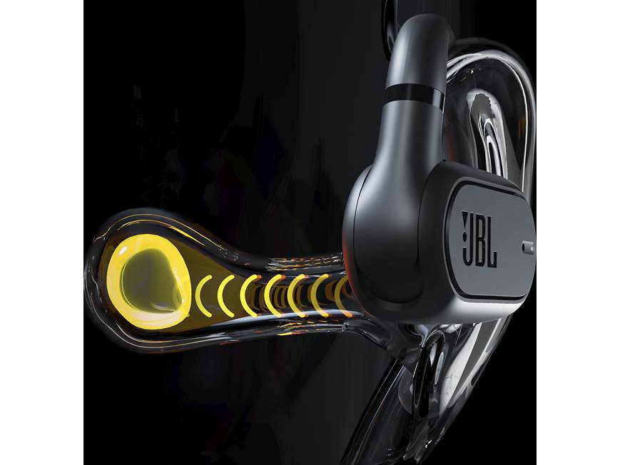 JBL Soundgear Sense Wireless open-ear earbuds at Crutchfield