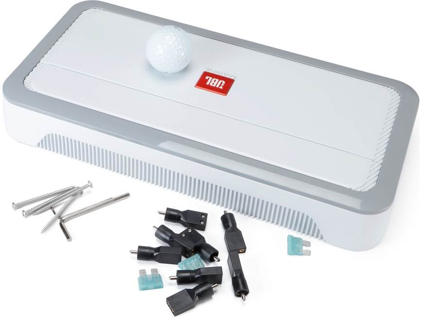 JBL Marine A758 8-channel marine amplifier — 75 watts RMS x 8 at