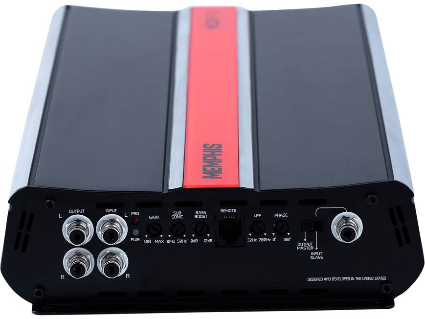Memphis Audio MJP3000.1 MOJO Pro mono subwoofer amplifier — 3000