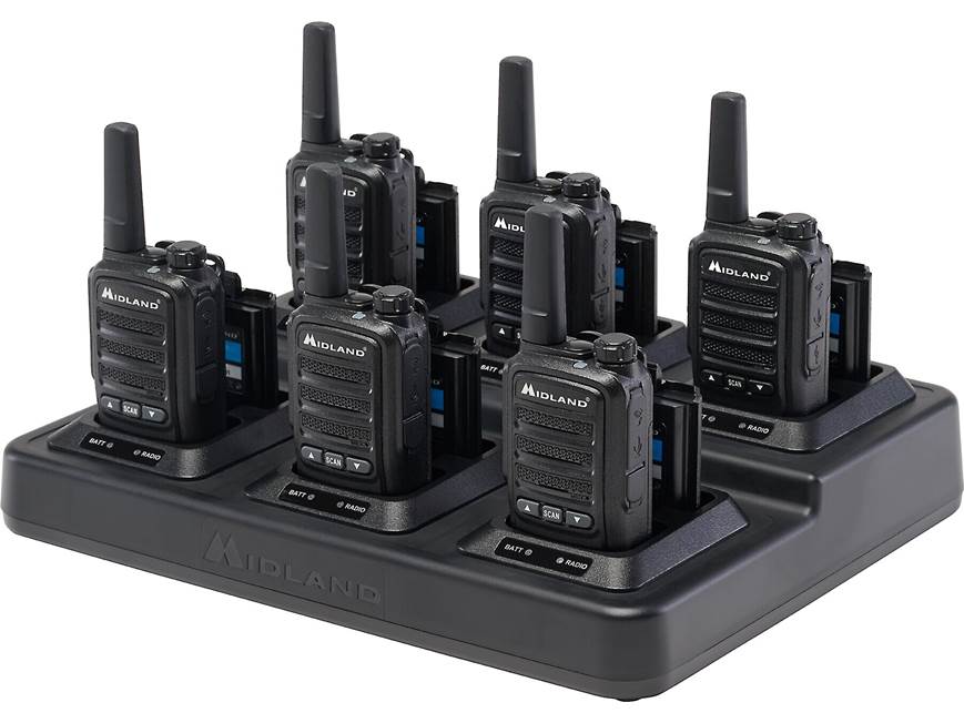 Midland BizTalk® BR10 (6-pack - item #BR10X6) 2-way business radio