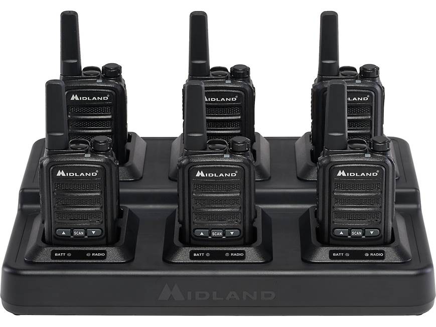 Midland BizTalk® BR10 (6-pack - item #BR10X6) 2-way business radio