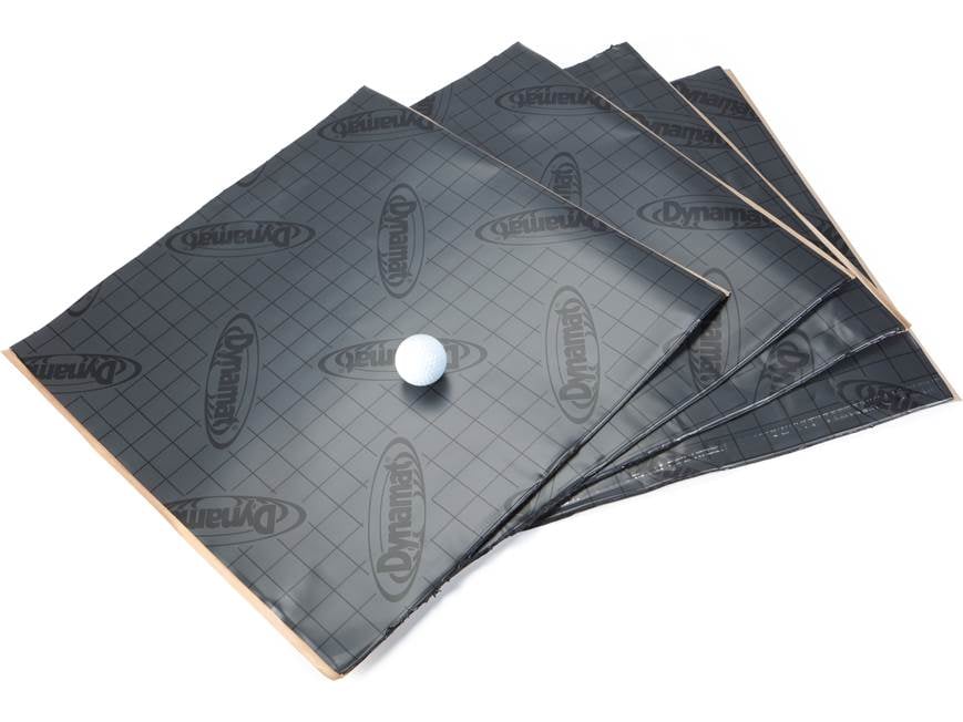 Dynamat Pro X 10509 9 square feet of sound damping material — four