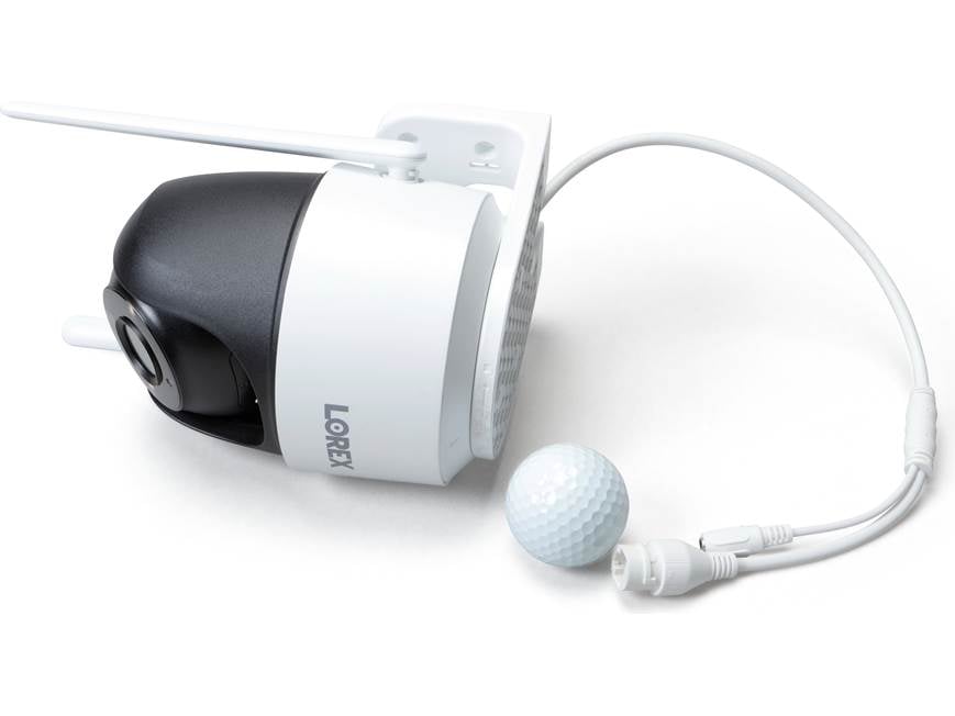 Lorex 2K Pan-Tilt Outdoor Wi-Fi Security Camera Plug-in outdoor