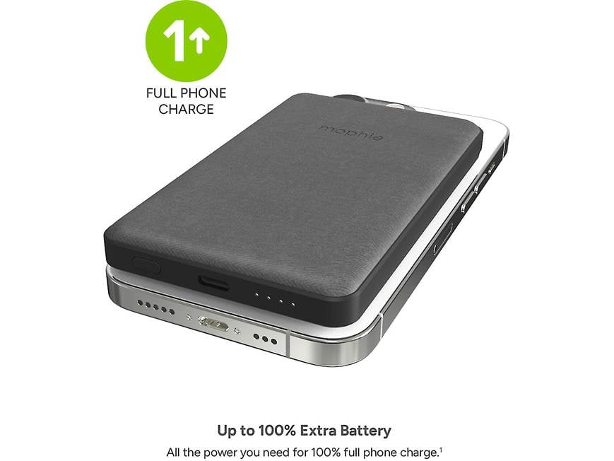 mophie snap+ juice pack mini Magnetic, portable wireless charger