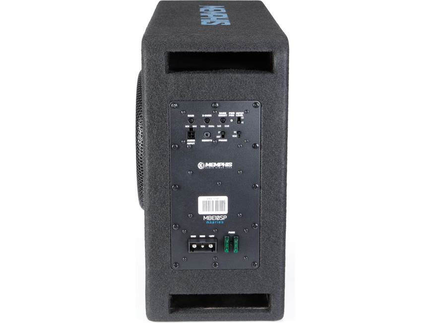 Memphis Audio MBE10SP M Series powered subwoofer with 10