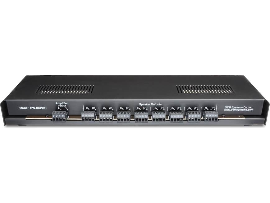 Pro-Wire SW-8SPKR 8-pair speaker selector at Crutchfield