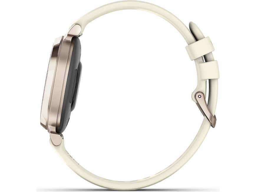 Garmin Lily 2 (Cream Gold bezel, Coconut silicone band) Smartwatch