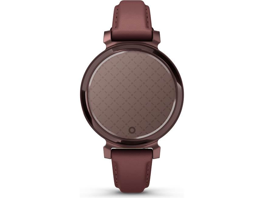 Garmin Lily 2 Classic (Dark Bronze bezel, Mulberry leather band