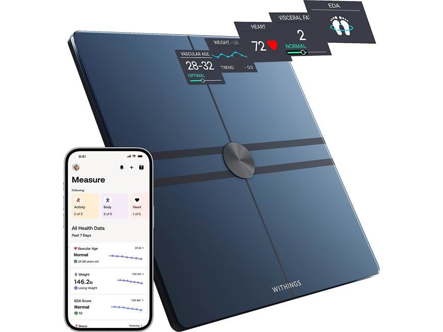 Withings Body Comp (Black) Body composition smart scale (Black) at