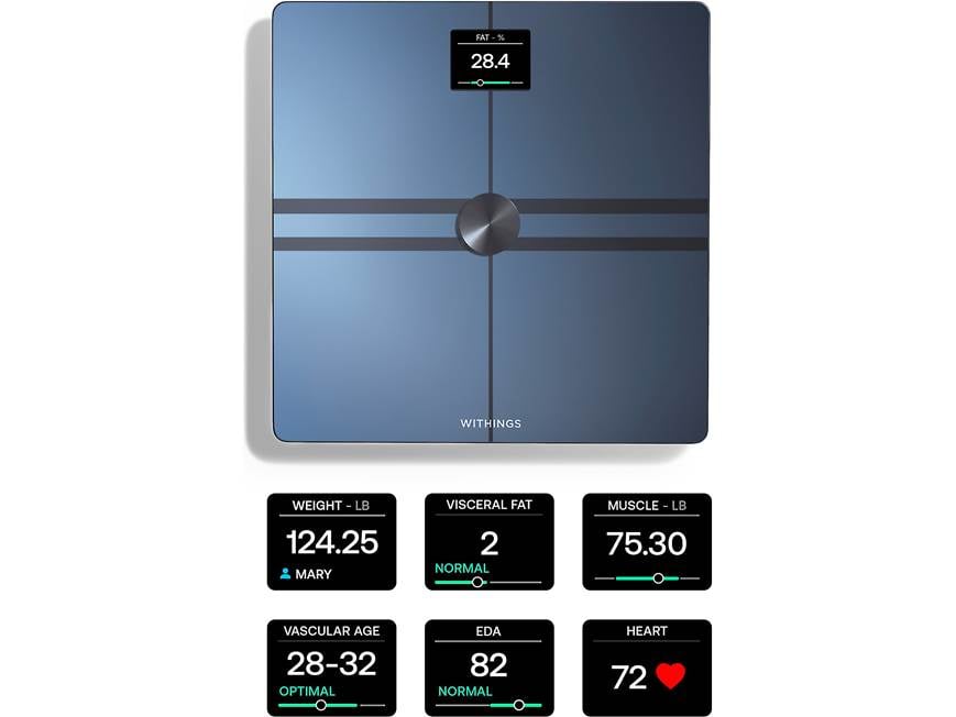 Withings Body Comp (Black) Body composition smart scale (Black) at