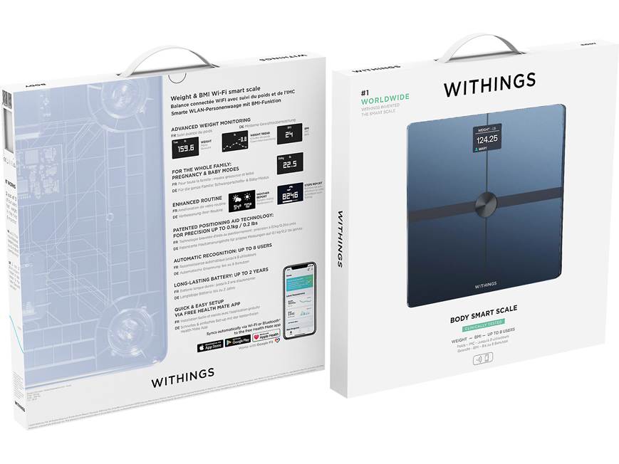 Withings Body Smart (Black) Body composition smart scale (Black