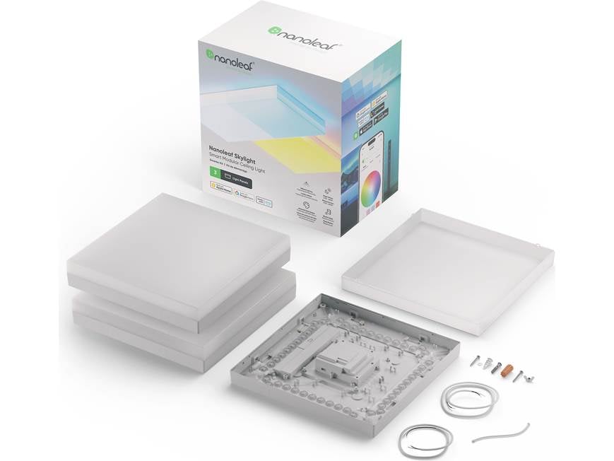 Nanoleaf Skylight Smarter Kit Ceiling fixture base kit with 3