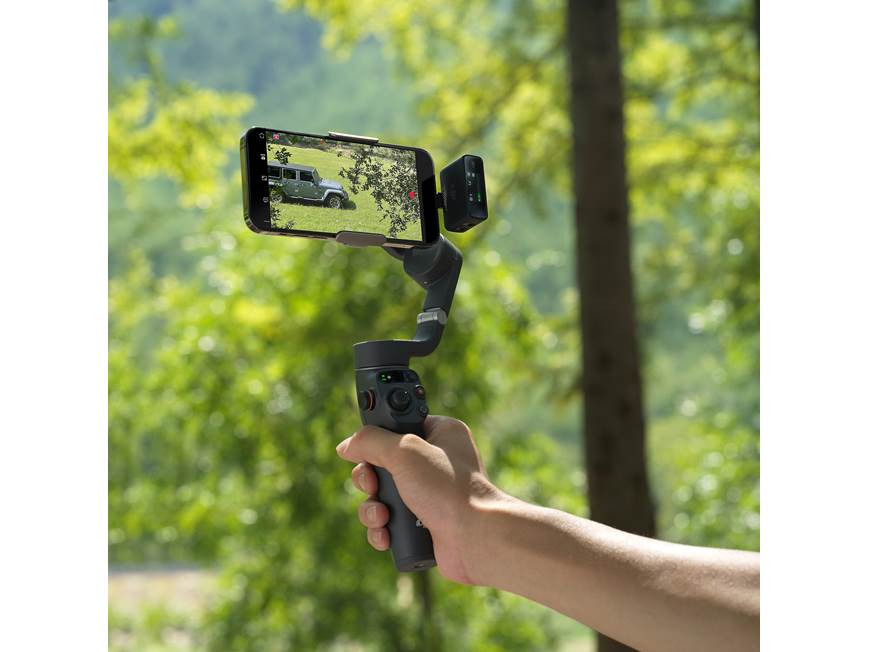 DJI Osmo Mobile 6 Handheld gimbal mount for smartphones at Crutchfield