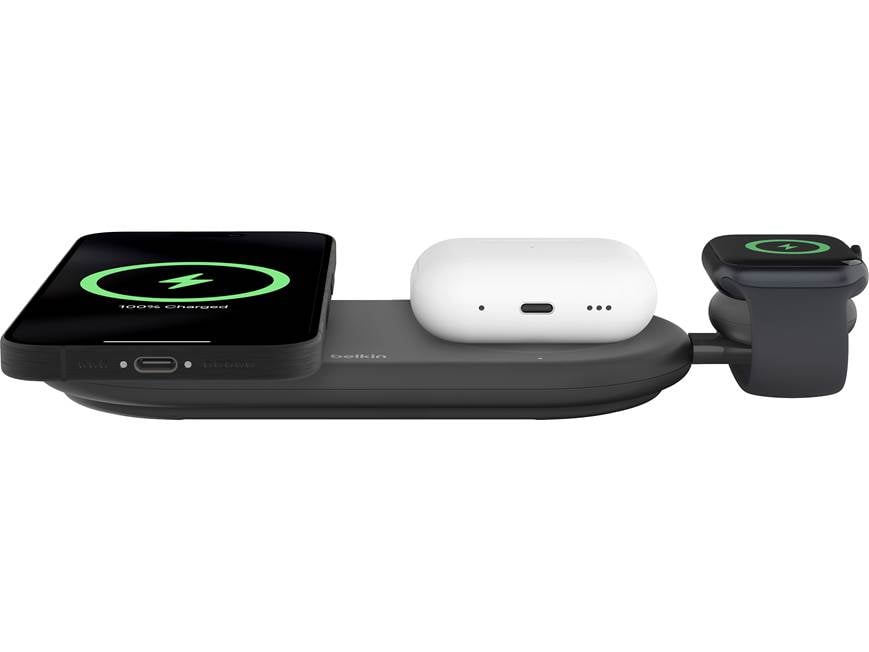 Belkin BoostCharge Pro (Black) 3-in-1 wireless magnetic charger