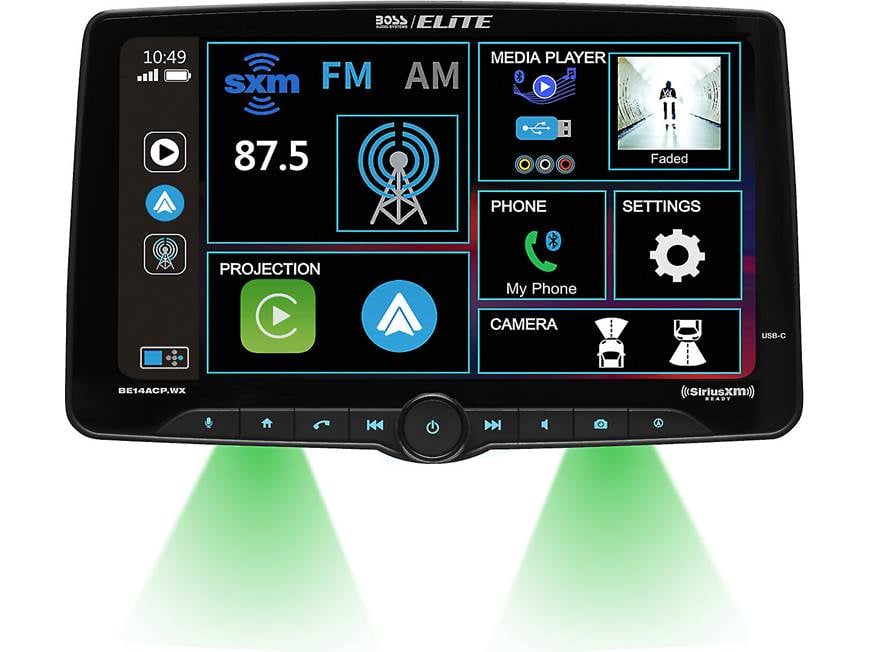 BOSS Audio Elite BE14ACP.WX Digital multimedia receiver (does not