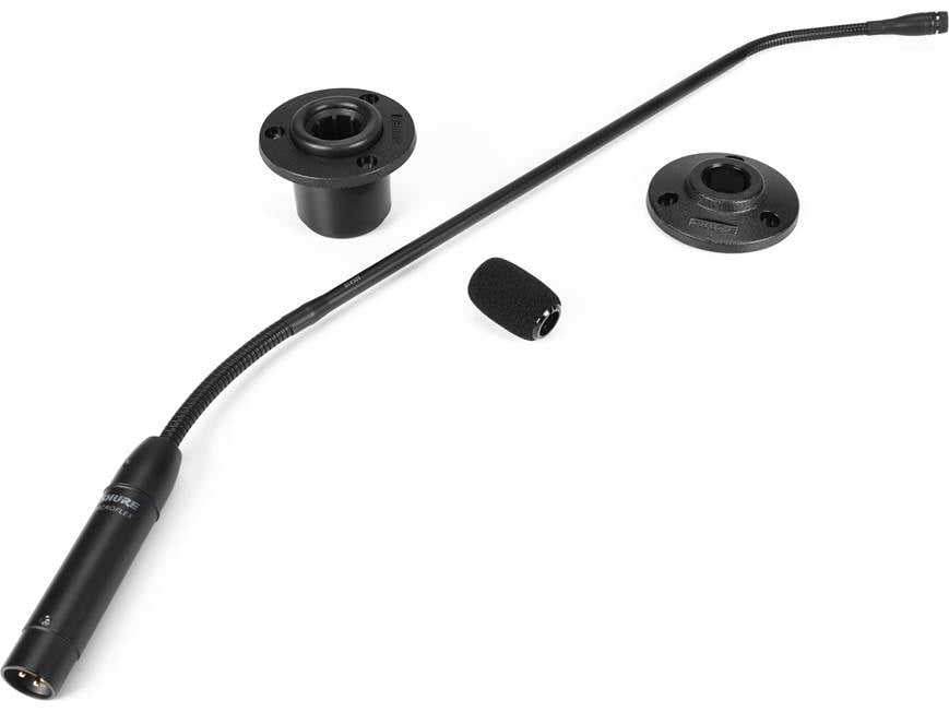 Shure Microflex® MX418/C Gooseneck cardioid condenser microphone