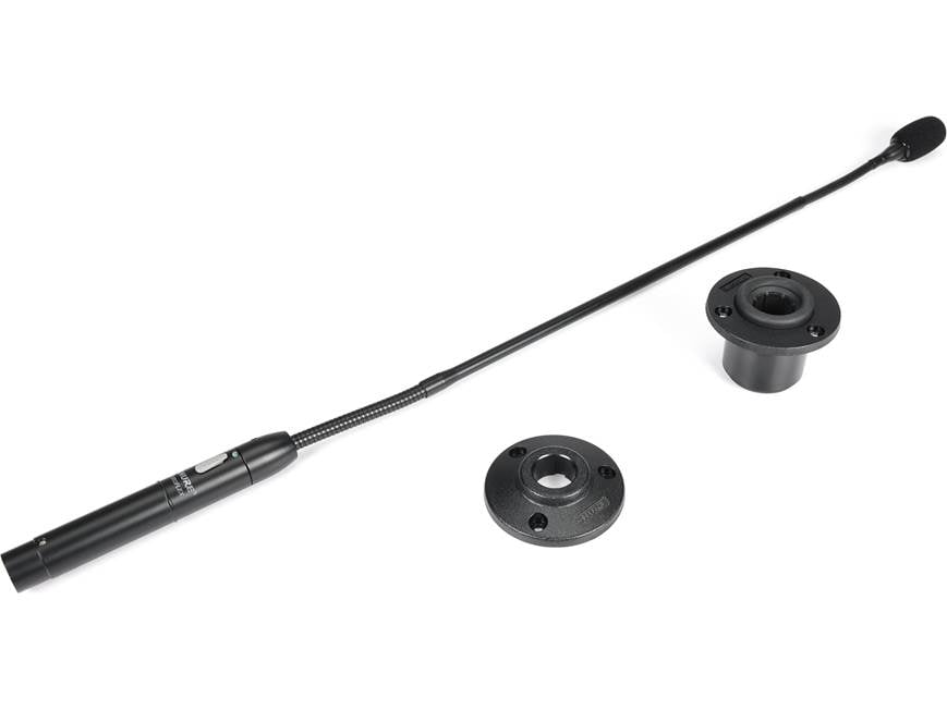 Shure Microflex® MX418S/C Gooseneck cardioid condenser microphone