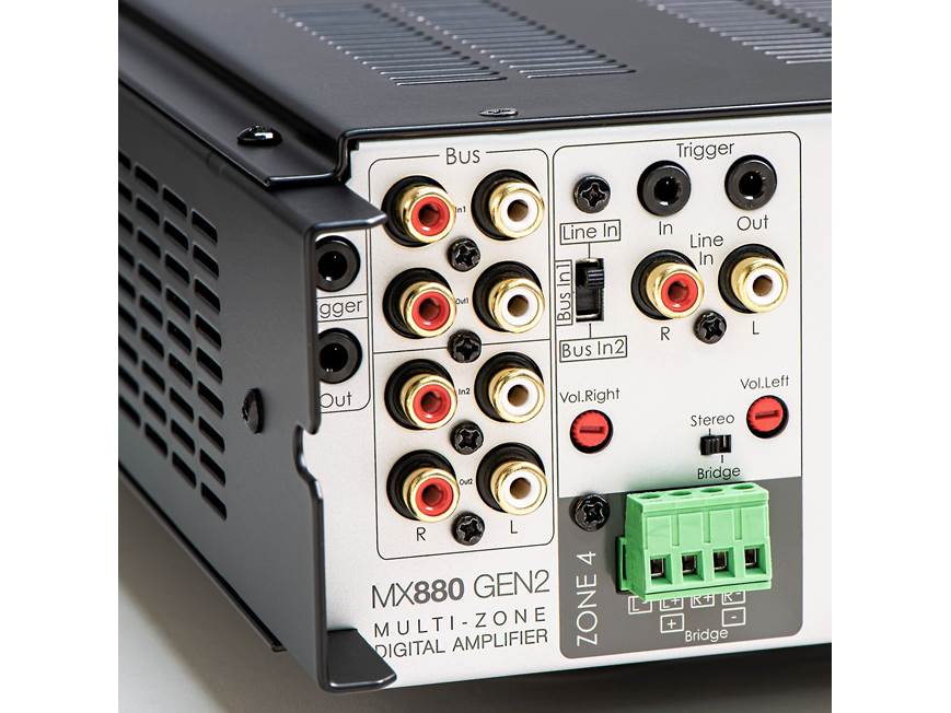 OSD MX880 Gen2 4 -zone, 8-channel power amplifier at Crutchfield