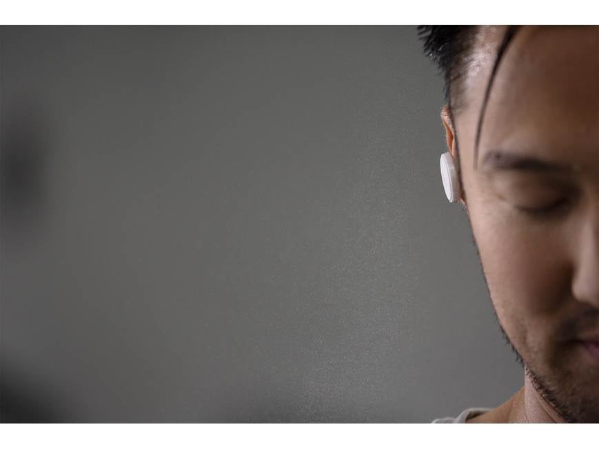 Denon PerL Pro (White) Wireless noise-canceling earbuds with