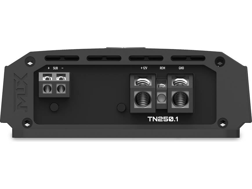 MTX TN250.1 Terminator mono subwoofer amplifier — 250 watts RMS x
