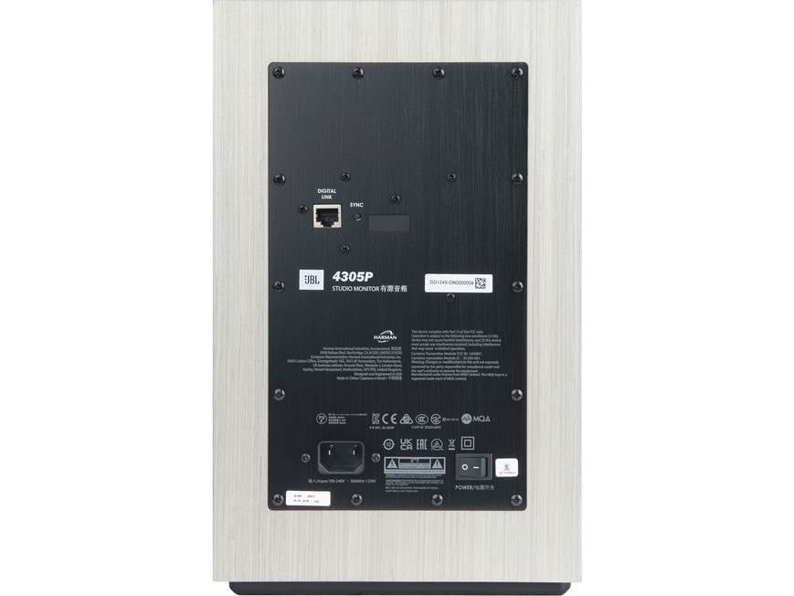 JBL 4305P Studio Monitors (White) Wireless powered speakers with