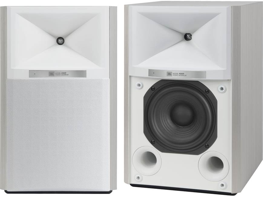 JBL 4305P スタジオモニター JBL 4305P Studio Monitors (White) Wireless powered speakers with