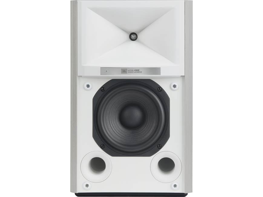 JBL 4305P Studio Monitors (White) Wireless powered speakers with