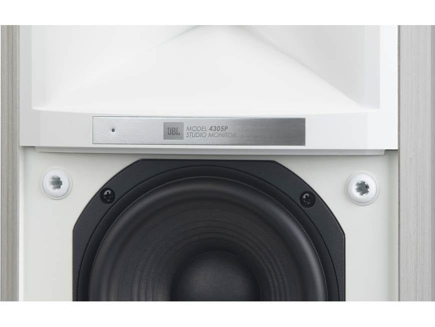 JBL 4305P Studio Monitors (White) Wireless powered speakers with