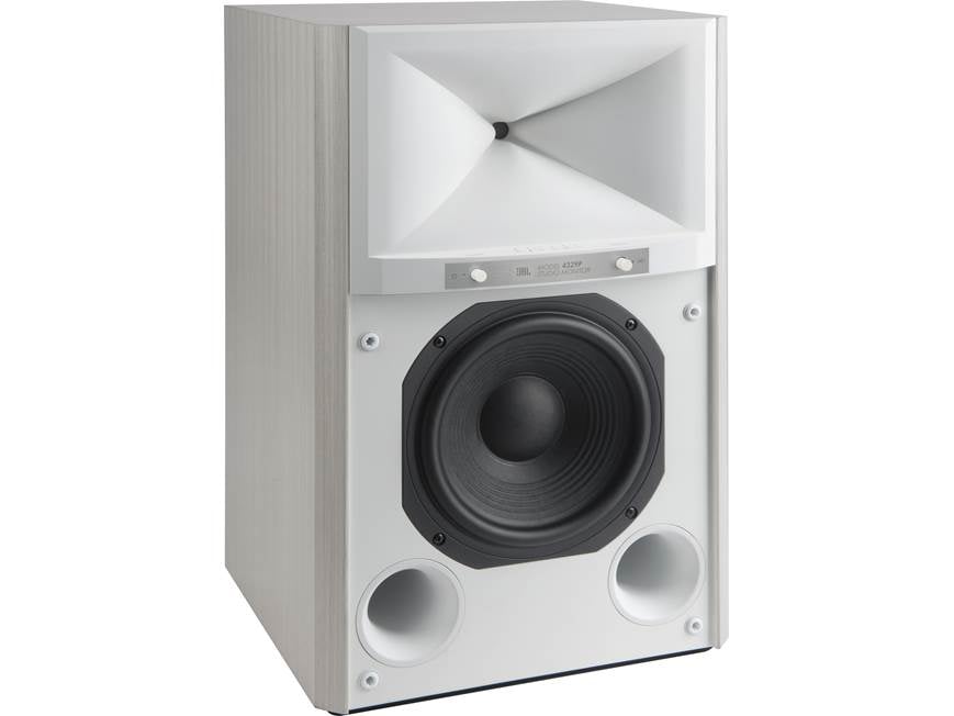 JBL 4329P Studio Monitors (White) Wireless powered speakers with
