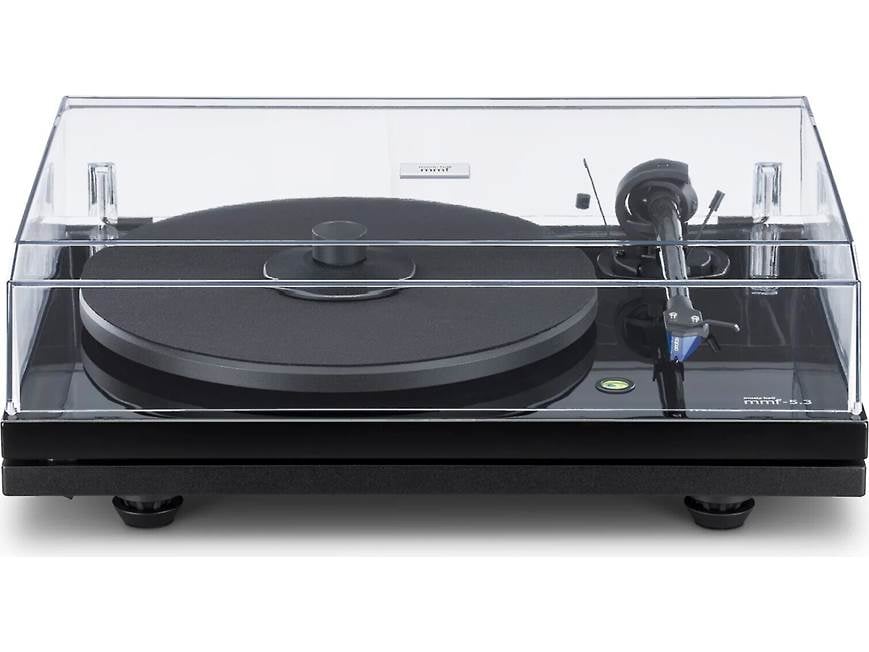 Music Hall MMF-5.3 (Gloss Black) Manual belt-drive turntable with