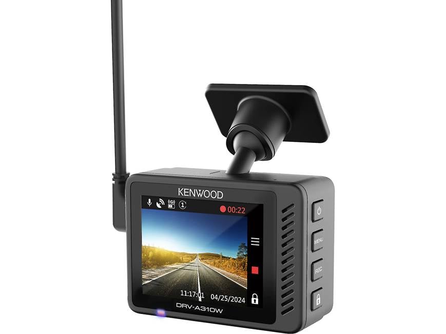 Kenwood DRV-A310W HD dash cam with 2