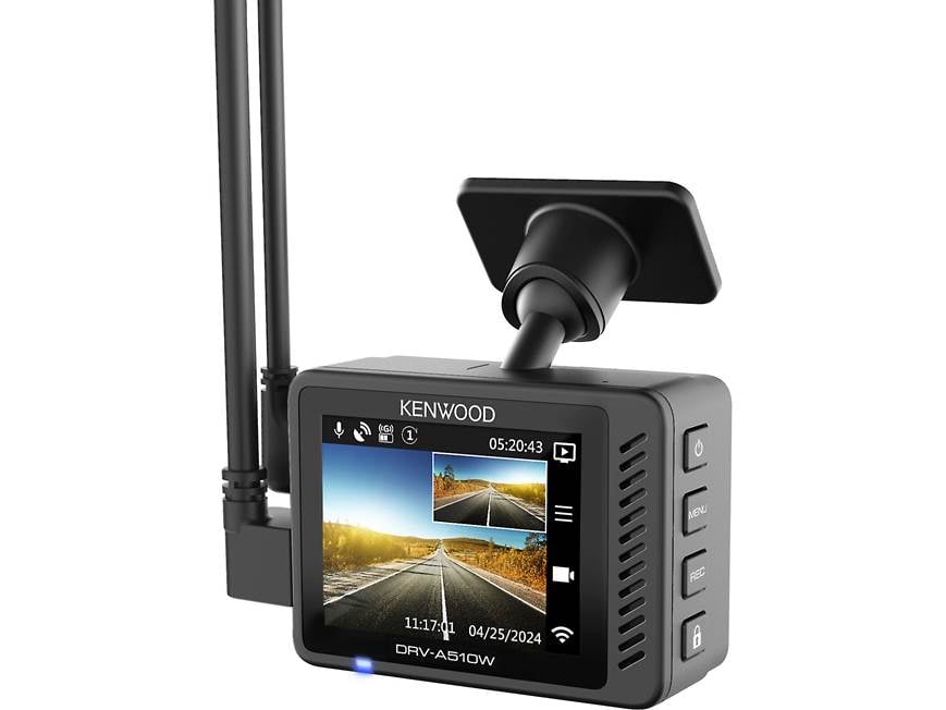 Kenwood DRV-A510WDP HD dash cam with 2