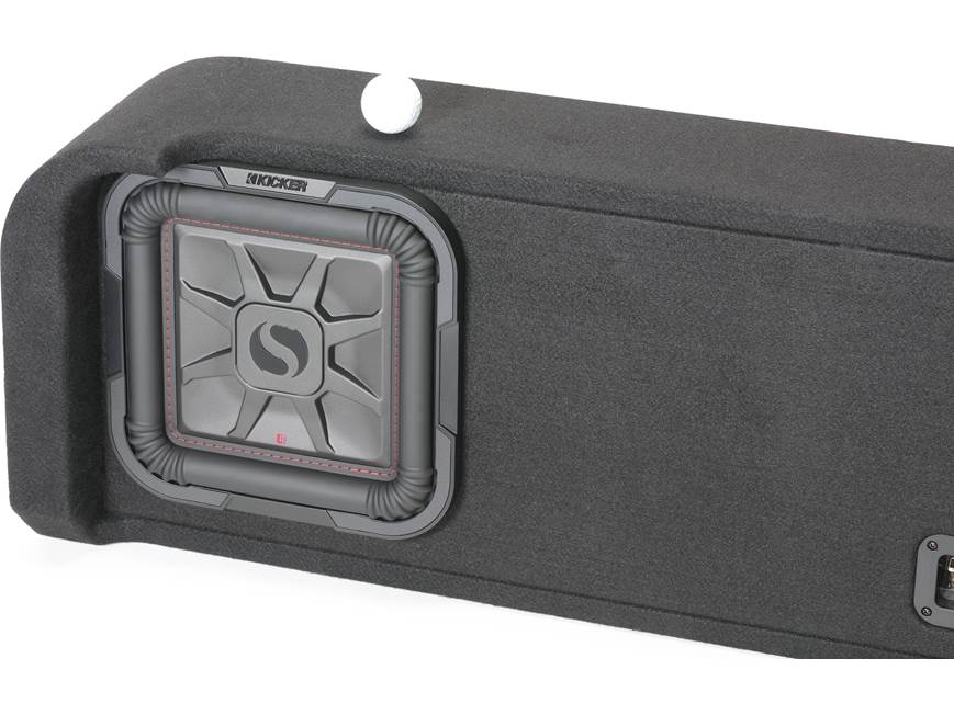 Kicker 51KFDL7T102 L7T custom subwoofer enclosure with two 10