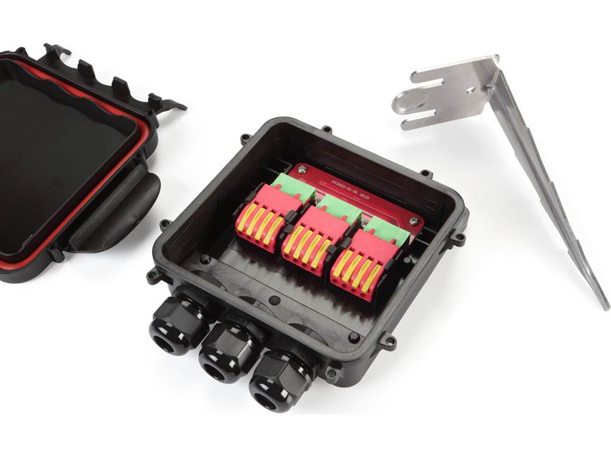 Speaker Snap Outdoor Junction Kit Weatherproof junction box with