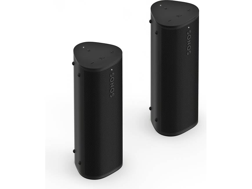 Sonos Roam 2 (2-pack) (Black) Pair of wireless portable speakers