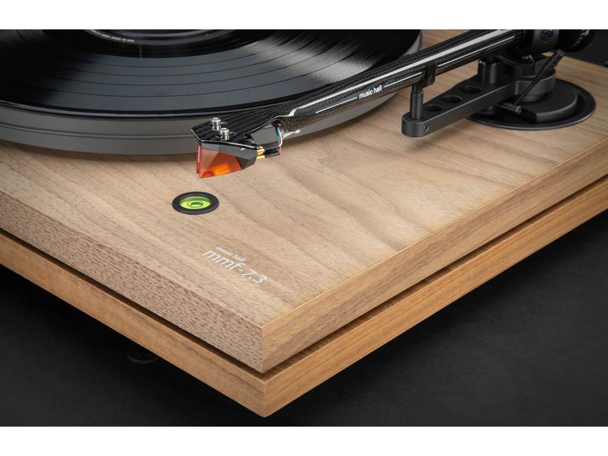 Music Hall MMF-7.3SE (Walnut) Manual belt-driven turntable with