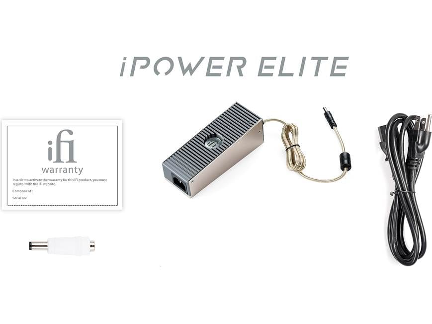 iFi iPower Elite (15V) Audiophile-grade AC-to-DC power supply at