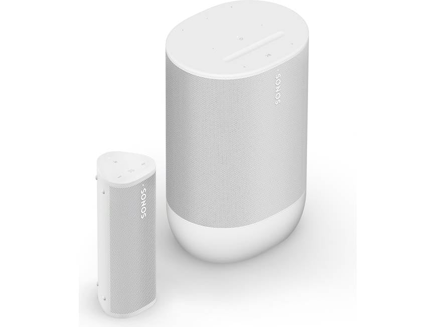 Sonos Move 2 and Roam 2 Bundle (White) Wireless portable speakers