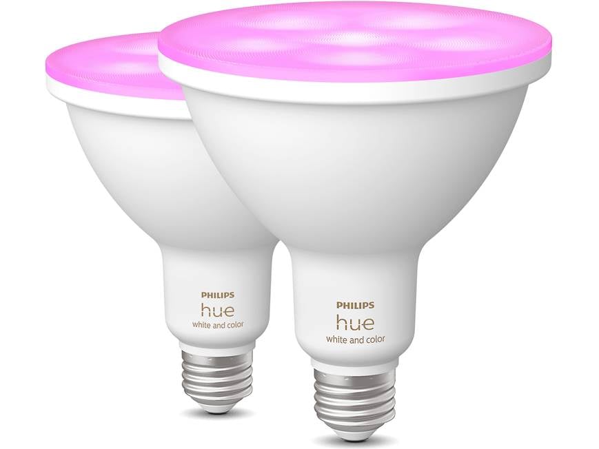 Philips Hue White and Color Ambiance PAR38 Outdoor Bulb (1300