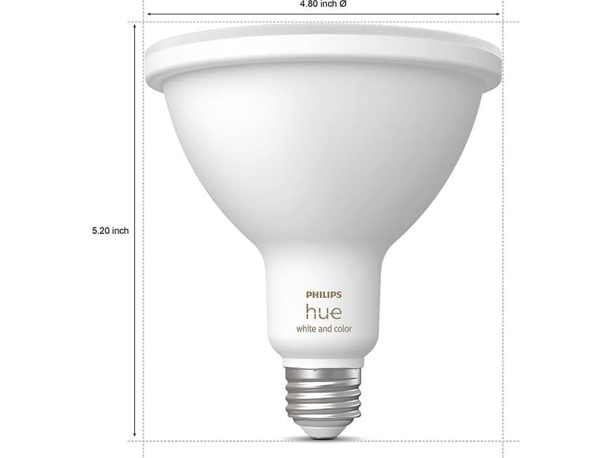 Philips Hue White and Color Ambiance PAR38 Outdoor Bulb (1300