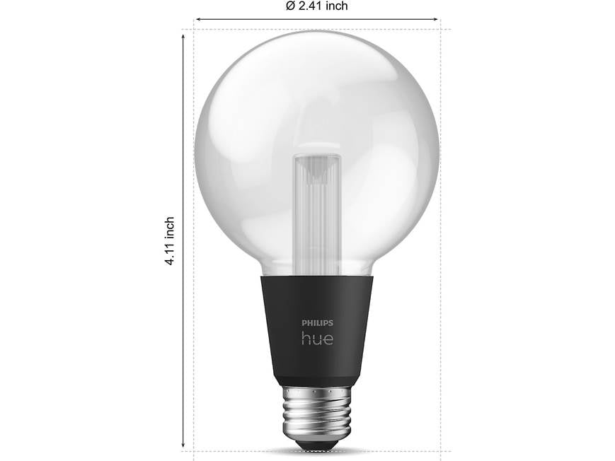 Philips Hue White and Color Ambiance Lightguide (Globe G30) Smart