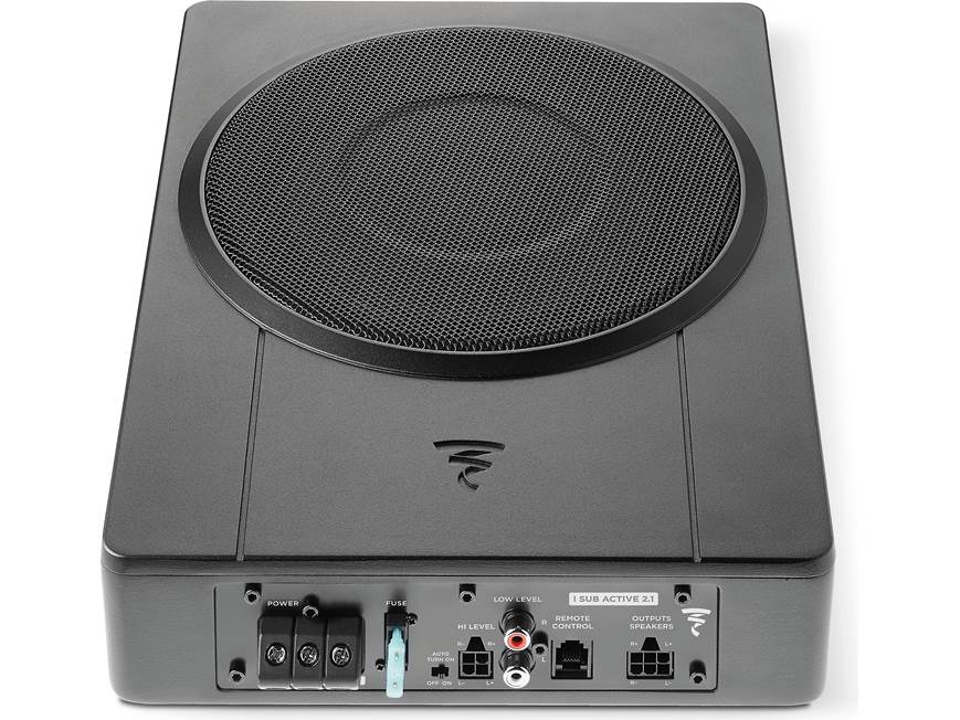 Focal ISUB ACTIVE 2.1 Compact 130-watt powered subwoofer with 8