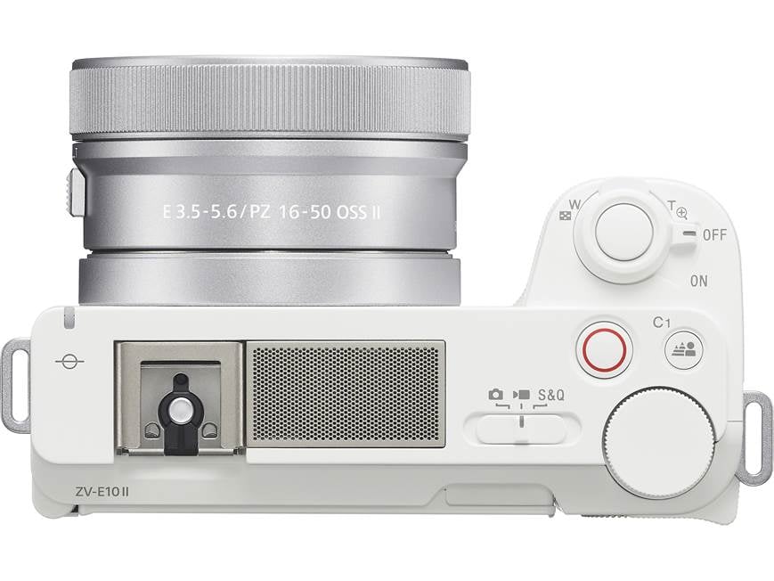 SONY VLOGCAM ZV-E10 ホワイト VLOGCAM ZV-E10 ミラーレス一眼カメラ ホワイト ZV-E10X WQ [ズーム