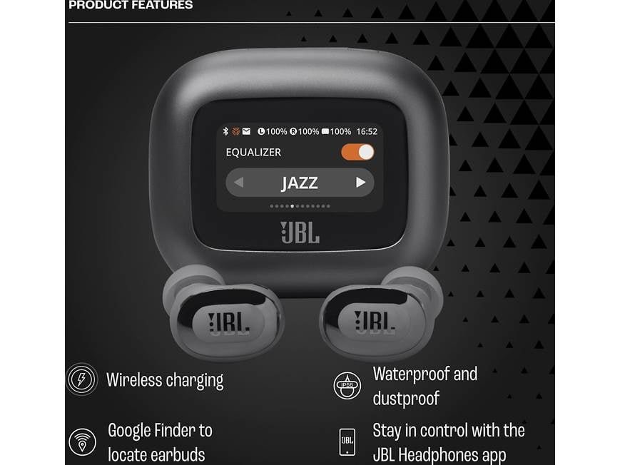 JBL Live Buds 3 (Black) True wireless noise-canceling earbuds with