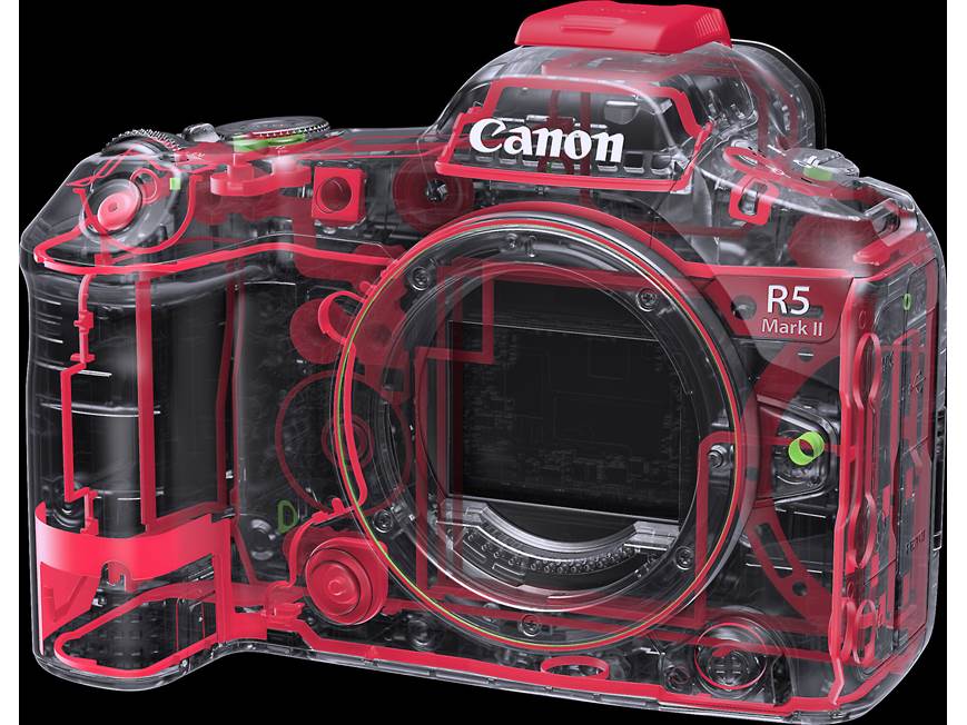 Canon EOS R5 Mark II (no lens included) 45-megapixel full-frame