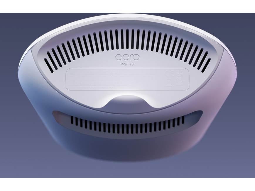 eero Max 7 (1-pack) Tri-band Wi-Fi 7 router or mesh extender